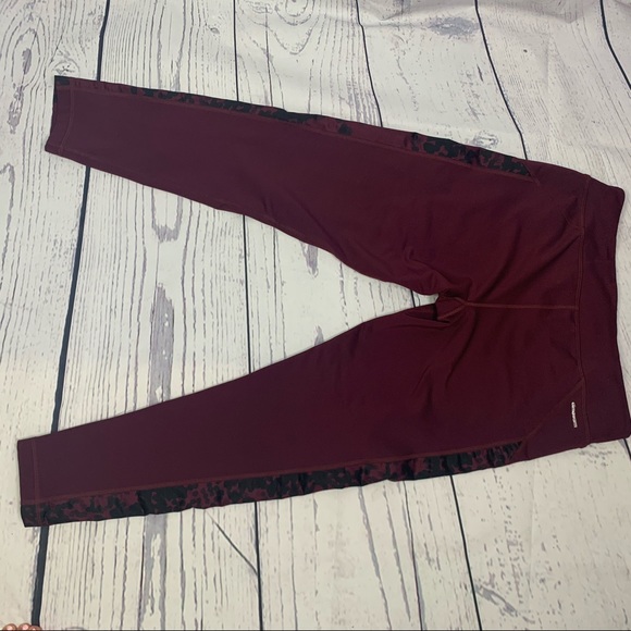 Adidas Workout Pants with leopard print down side - Picture 4 of 4